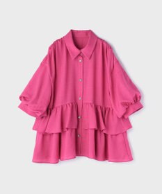 GRACE CONTINENTAL ティアードシャツチュニック