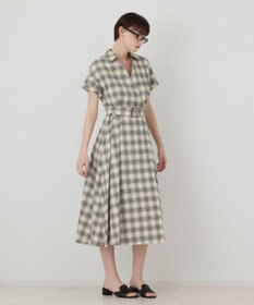 GRACE CONTINENTAL ラップフレアワンピース