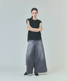 GRACE CONTINENTAL バックロゴ刺繍ノースリーブ