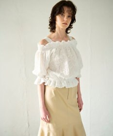 GRACE CONTINENTAL ドルマンフクレジャガードニットトップ