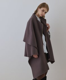 GRACE CONTINENTAL ストール付リバージップブルゾン