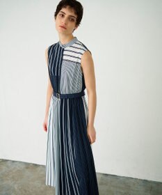 GRACE CONTINENTAL ストライププリントワンピース