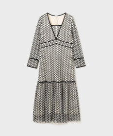 セール】 レースドロストワンピース （ロング・マキシ丈
