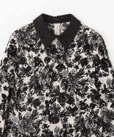 フラワーフロッキープリントトップ / GRACE CONTINENTAL | GRACE フラワーフロッキープリントトップ / GRACE CONTINENTAL | GRACE