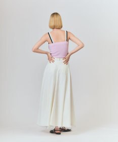 GRACE CONTINENTAL サーキュラーデニムスカート