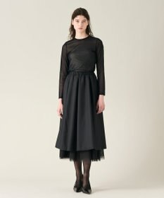 GRACE CONTINENTAL チュールシアートップ