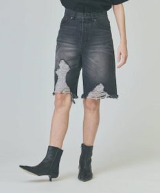 GRACE CONTINENTAL クラッシュハーフパンツ