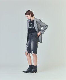 GRACE CONTINENTAL クラッシュハーフパンツ