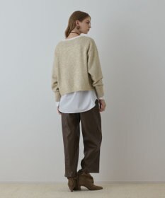 GRACE CONTINENTAL グリッターニットトップ