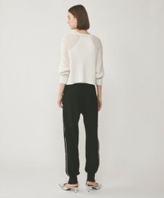 GRACE CONTINENTAL スパンメッシュニットトップ