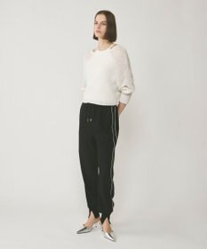 GRACE CONTINENTAL スパンメッシュニットトップ