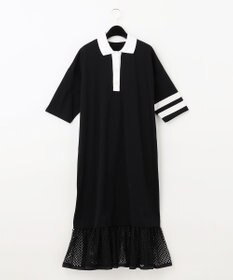 メッシュコンビラガーワンピース / GRACE CONTINENTAL | GRACE 