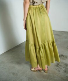 GRACE CONTINENTAL ティアードボリュームスカート