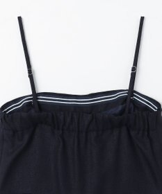 GRACE CONTINENTAL リネンタッチビスチェサロペ