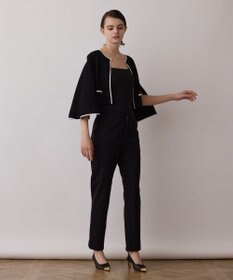 GRACE CONTINENTAL ストレッチテーパードパンツ