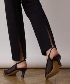 GRACE CONTINENTAL ストレッチテーパードパンツ