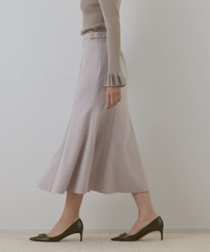 GRACE CONTINENTAL バックルマーメイドスカート