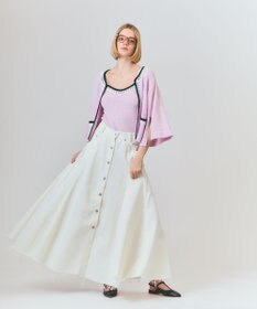 GRACE CONTINENTAL サーキュラーデニムスカート