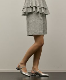 GRACE CONTINENTAL ツイードタックショートパンツ