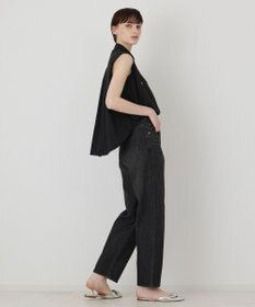 GRACE CONTINENTAL ビジューノースリーブシャツ