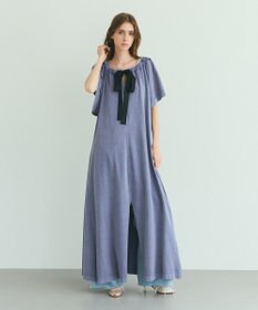 GRACE CONTINENTAL ピグメントワンピース ブルー