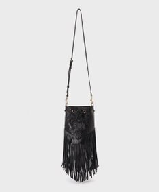 GRACE CONTINENTAL FringeBag ブラック