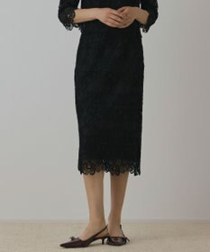 GRACE CONTINENTAL レ－スタイトスカート
