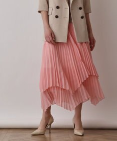 GRACE CONTINENTAL イレギュラープリーツスカート