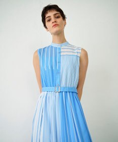 GRACE CONTINENTAL ストライププリントワンピース