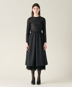 GRACE CONTINENTAL チュールシアートップ