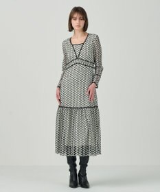 GRACE CONTINENTAL レースロングワンピース