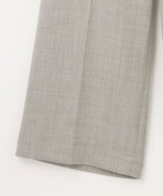 GRACE CONTINENTAL ウールストレッチセミワイドパンツ