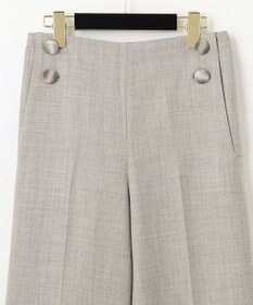 GRACE CONTINENTAL ウールストレッチセミワイドパンツ