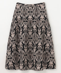 GRACE CONTINENTAL オーナメントジャガードスカート