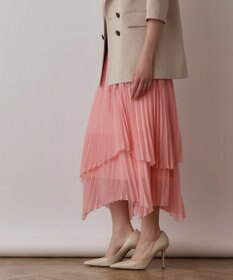 GRACE CONTINENTAL イレギュラープリーツスカート