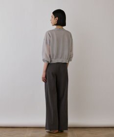 GRACE CONTINENTAL ブライトシアーニットカーディガン