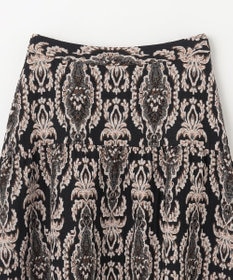 GRACE CONTINENTAL オーナメントジャガードスカート