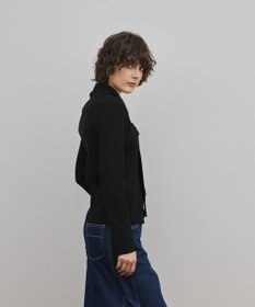 GRACE CONTINENTAL リブシャツニットトップ