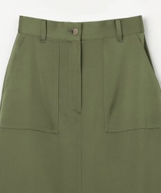 GRACE CONTINENTAL サテンストレートスカート