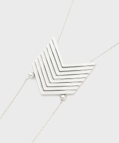 GRACE CONTINENTAL Vシルエットネックレス