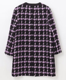 GRACE CONTINENTAL フェザーチェックツイードコート