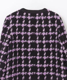 GRACE CONTINENTAL フェザーチェックツイードコート