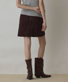 GRACE CONTINENTAL パッチワークミニスカート