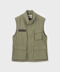 GRACE CONTINENTAL ビジューアーミーベスト