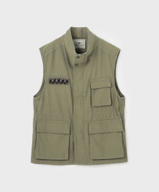 GRACE CONTINENTAL ビジューアーミーベスト