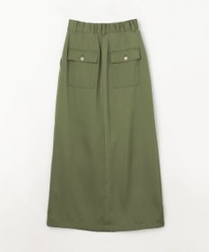 GRACE CONTINENTAL サテンストレートスカート