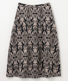 GRACE CONTINENTAL オーナメントジャガードスカート