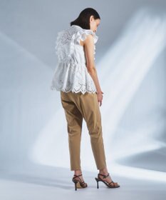 グレースコンチネンタル　フリルホワイトシャツ 長袖 フリルスタンドブラウス / GRACE CONTINENTAL | GRACE