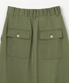 GRACE CONTINENTAL サテンストレートスカート