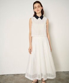 GRACE CONTINENTAL シアージャガード スカート